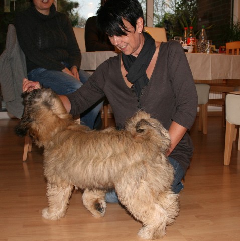 Welpen J-Wurf Besuch Jina2